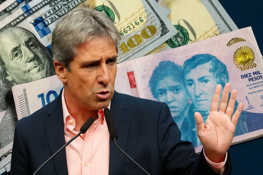 Caputo celebra el respaldo financiero de EEUU a la&nbsp;Argentina