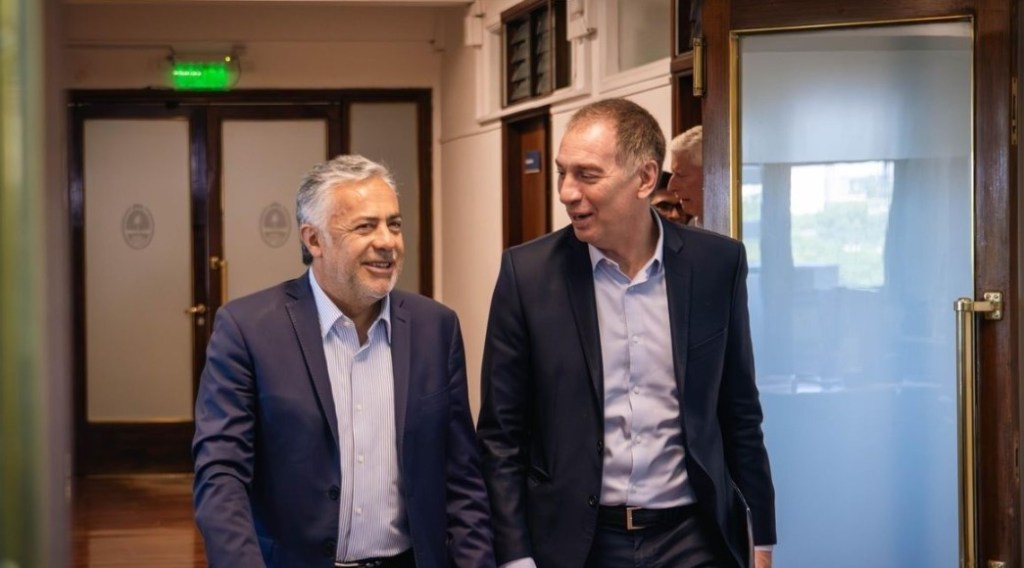 Santilli se encontró con Cornejo y afirmó que la reforma laboral busca generar más&nbsp;empleo