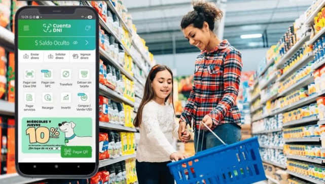 Cuenta DNI ofrece ahorro diario en&nbsp;supermercados